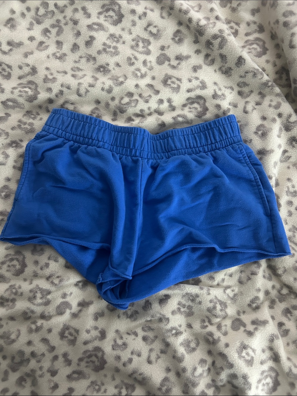 target Blue Elastic-Waist Casual